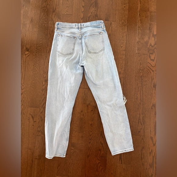 Abercrombie & Fitch Light Blue High Rise Jeans - Picture 3 of 4
